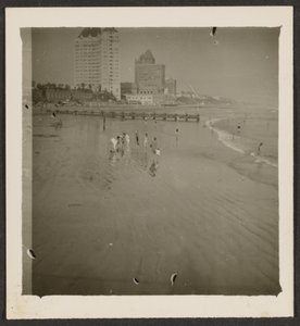Beach Scene by Louis Fleckenstein