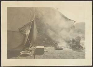 Camp Scene by Louis Fleckenstein