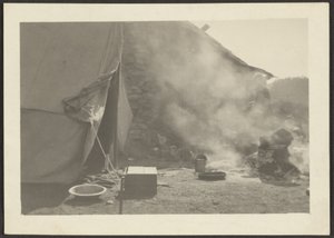 Camp Scene by Louis Fleckenstein