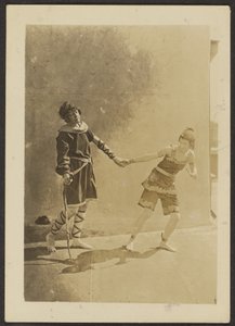 Dancers on Rooftop by Louis Fleckenstein