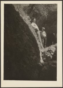 Figures in Sunlight on Rocks by Louis Fleckenstein