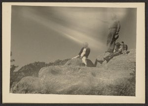 Figures on Rocks