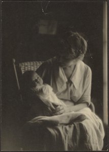 Florence Holding Baby