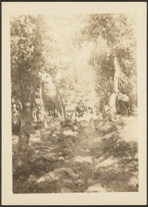 Landscape with Wild Deer by Louis Fleckenstein
