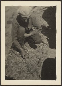 Man and Lizard by Louis Fleckenstein