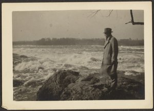 Man at Seaside by Louis Fleckenstein