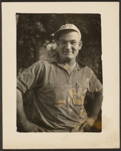 Man in Valite Inc. Hat by Louis Fleckenstein