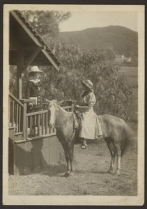 Miss Fleckenstein in the High Sierras by Louis Fleckenstein