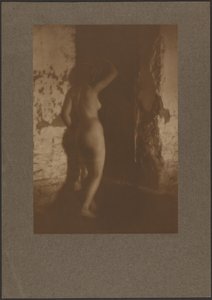 Nude in Archway by Louis Fleckenstein
