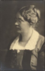 Portrait of a Woman with Open Book (cropped)