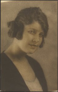 Portrait of a Woman with Short Hair by Louis Fleckenstein