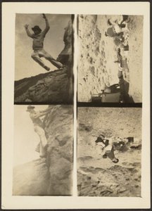 Quadruple Frame - Mountain Climbing Scenes