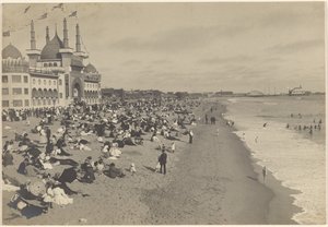 Seaside Scene by Louis Fleckenstein