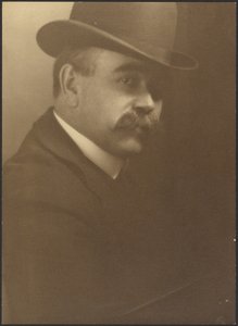 Self-Portrait in Bowler