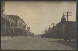 Town Scene by Louis Fleckenstein