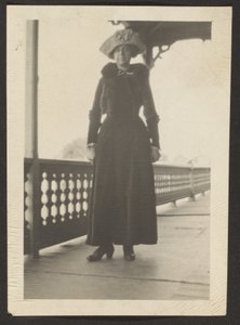 Woman on Balcony