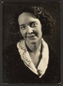 Woman with Embroidered Collar