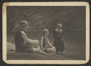 Women in Bathing Suits by Louis Fleckenstein