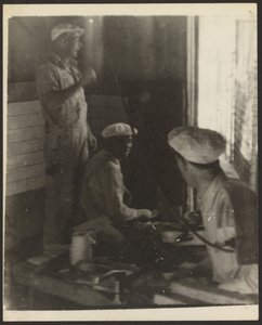 Workmen in House
