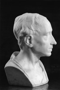 Bust of Alexander Pope by Louis Francois Roubillac