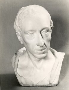 Bust of Alexander Pope by Louis Francois Roubillac