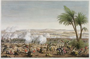 The Battle of Heliopolis, 29 Ventose, Year 8, Engraved by Edme Bovinet
