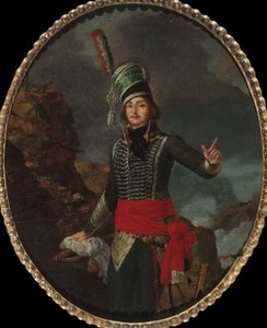 Portrait of General François Séverin Marceau-Desgraviers, c. 1796 by Louis François Sergent Marceau