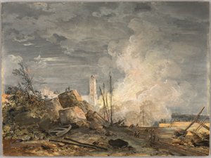 Fire in the Port