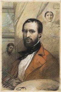 Self-Portrait by Louis Gallait