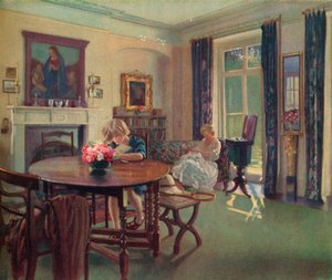 A June Interior by Louis Ginnett