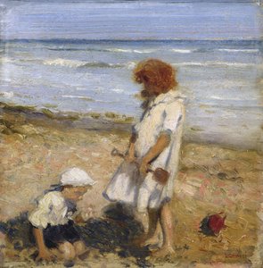 Playing on the Beach