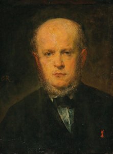 Portrait of Adolph Menzel 1815-1905, 1867 by Louis Gustave Ricard