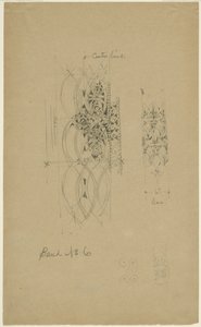 McVickers Theater, Chicago, Illinois, Sketch by Louis H. Sullivan
