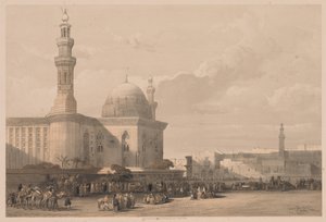 Egypt and Nubia: Volume III - No. 38, Mosque of Sultan Hassan from the Great Square