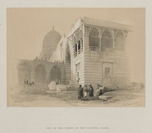 Egypt and Nubia, Volume III: One of the Tombs of the Khalifs, Cairo, 1848