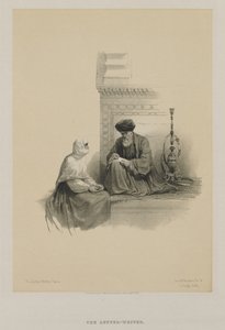 Egypt and Nubia, Volume III: The Letter-Writer, Cairo, 1849 by Louis Haghe