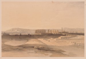 Egypt and Nubia: Volume II - No. 32, Karnak by Louis Haghe