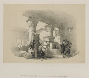 Egypt and Nubia, Volume II: Dayr-El-Medeeneh, Thebes, 1848 by Louis Haghe