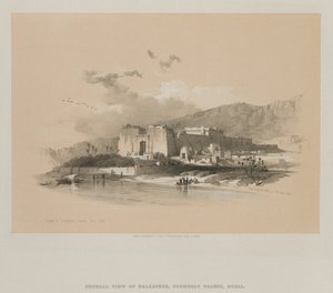Egypt and Nubia, Volume II: Temple of Kababshe, Nubia, 1848 by Louis Haghe