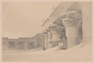 Egypt and Nubia: Volume I - No. 10, Edfou, 1838 by Louis Haghe