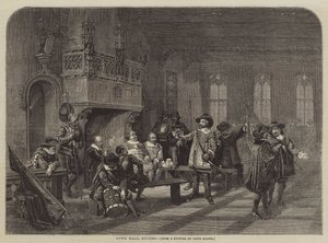 Town Hall, Bruges by Louis Haghe