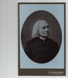 Franz Liszt (1811-1886) (1880, Photograph) by Louis Held