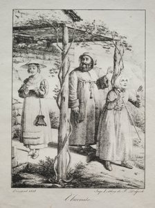 The Hermit by Louis Hersent