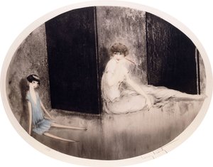 French Doll; Modern Doll by Louis Icart