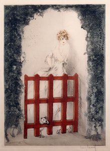 Red Gate by Louis Icart
