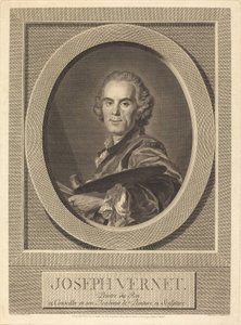 Joseph Vernet by Louis Jacques Cathelin after Louis Michel Van Loo