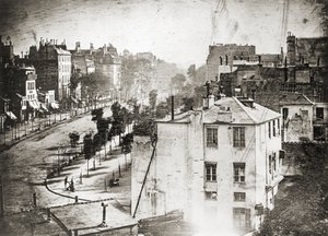 Boulevard du Temple by Daguerre by Louis Jacques Mande Daguerre