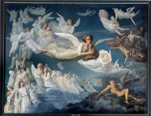 The Poem of the Soul: The Passage of Souls by Louis Janmot