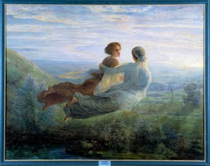 The Poem of the Soul: The Flight of the Soul by Louis Janmot