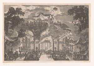 The Temple of Love by Louis Jean Desprez